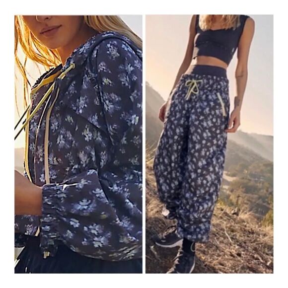 Free People Movement Break my Heart Warm up hooded jacket and pants size XS - Picture 1 of 13